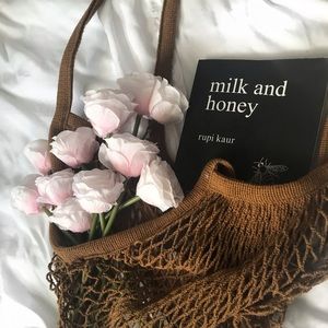 French market crochet bag